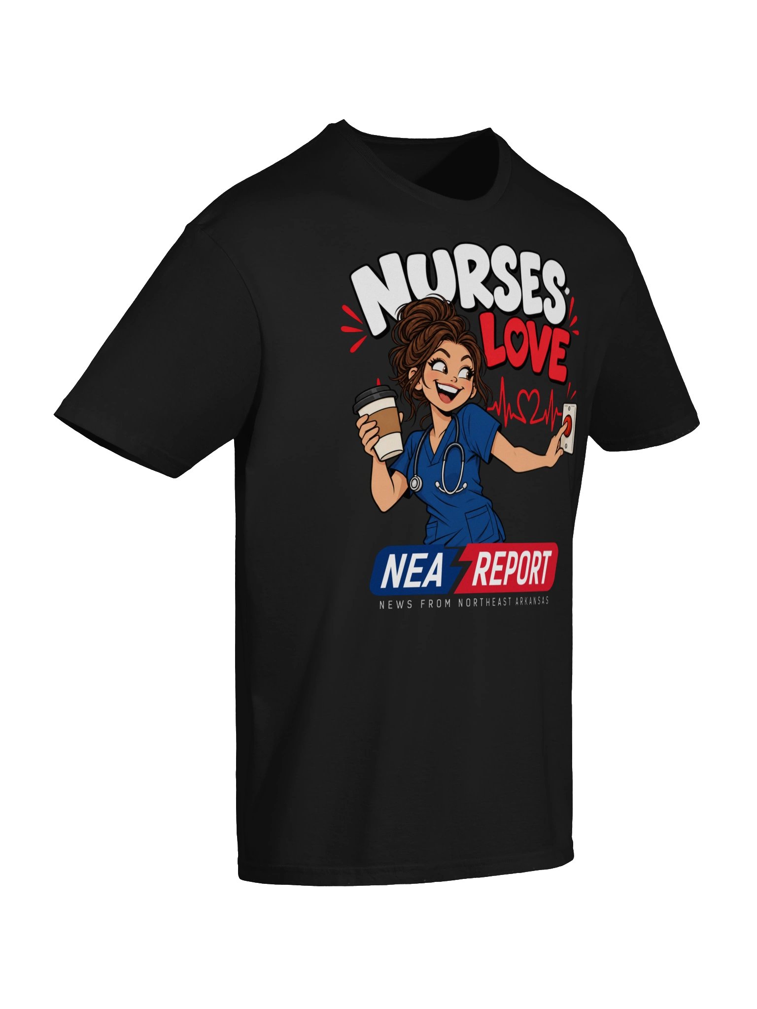 Nurses Love NEA Report T-Shirt product image (42)