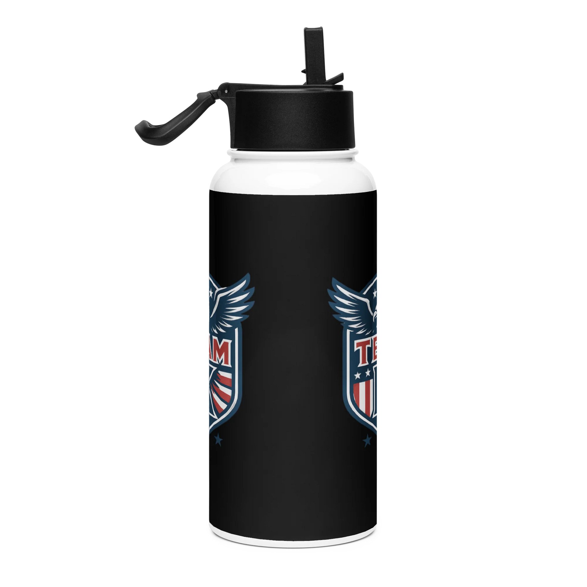 Team K USA Stainless Steel Water Bottle with a Straw Lid product image (4)