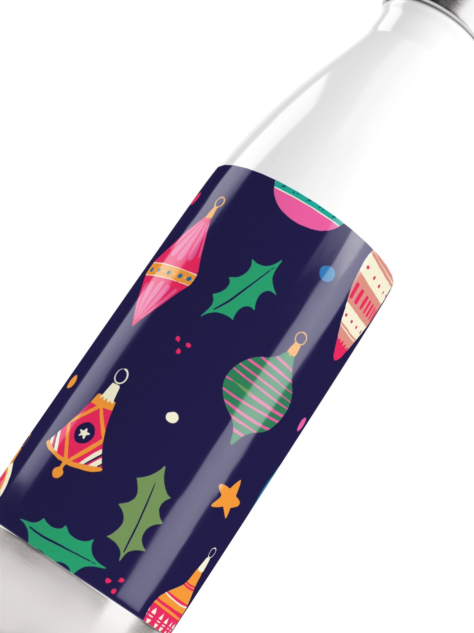 Festive Stainless Steel Water Bottle product image (5)