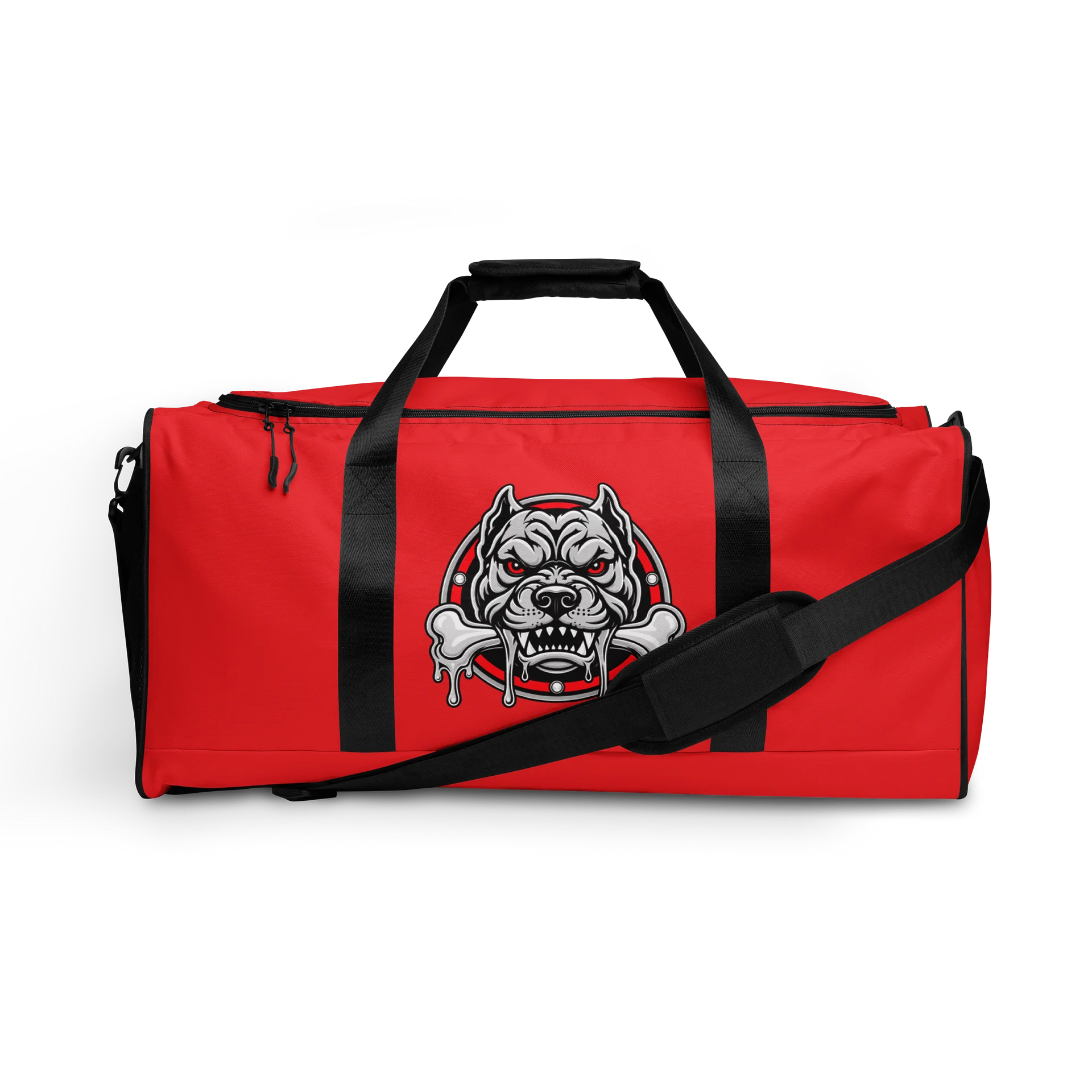 Boro Bonedawgs Baseball Duffel Bag - Red product image (1)