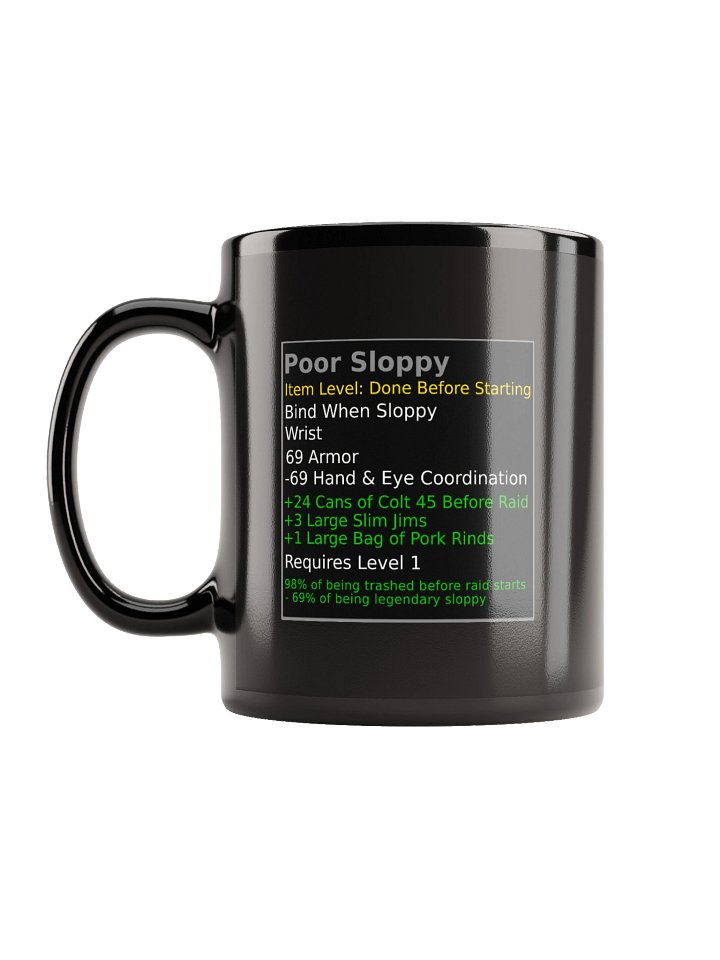 "Poor Sloppy" Gamer Mug product image (2)