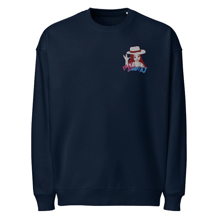 SillySandyAJ Unisex Organic Oversized Sweatshirt product image (1)