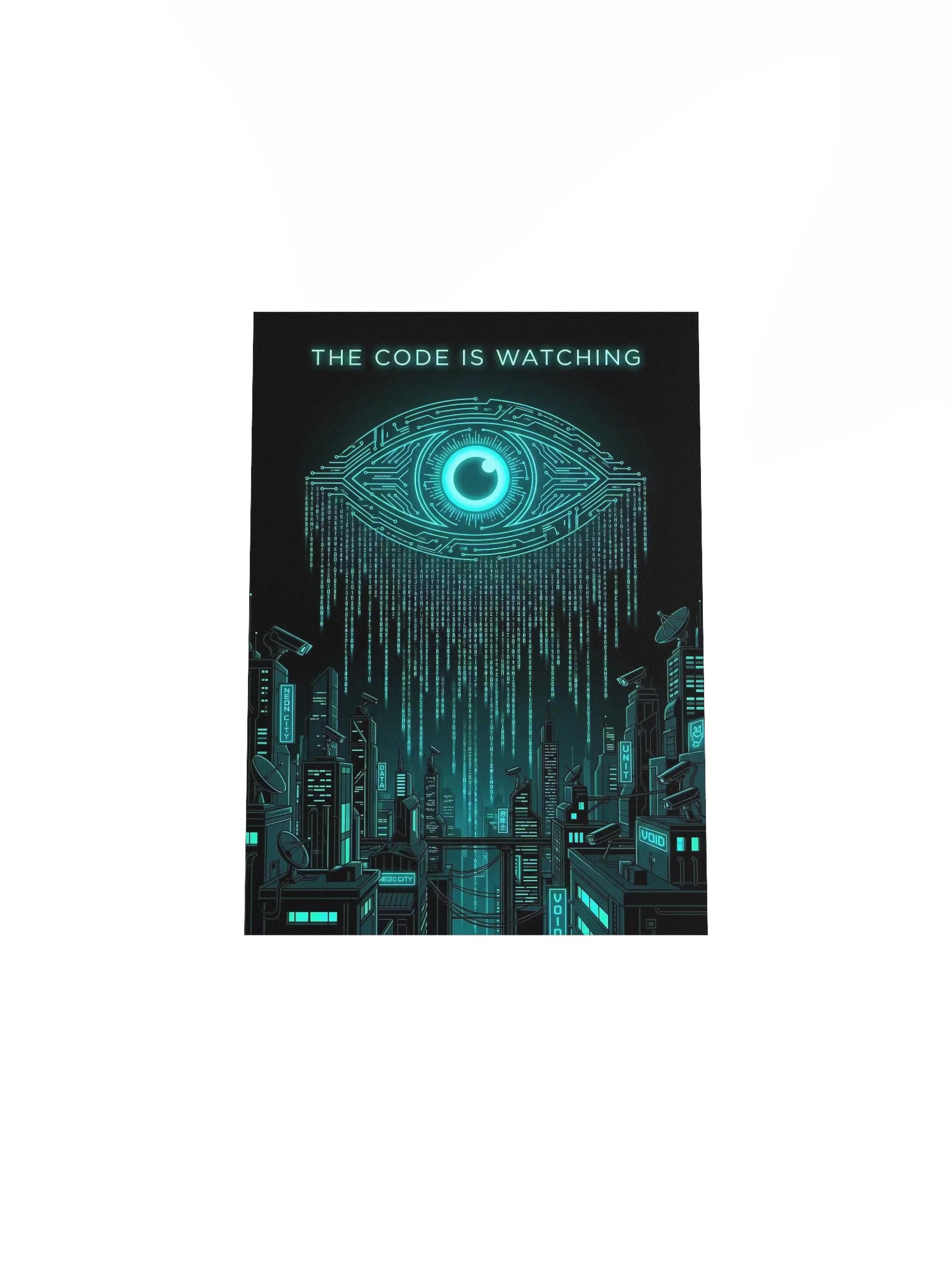 The Code Is Watching Poster product image (4)