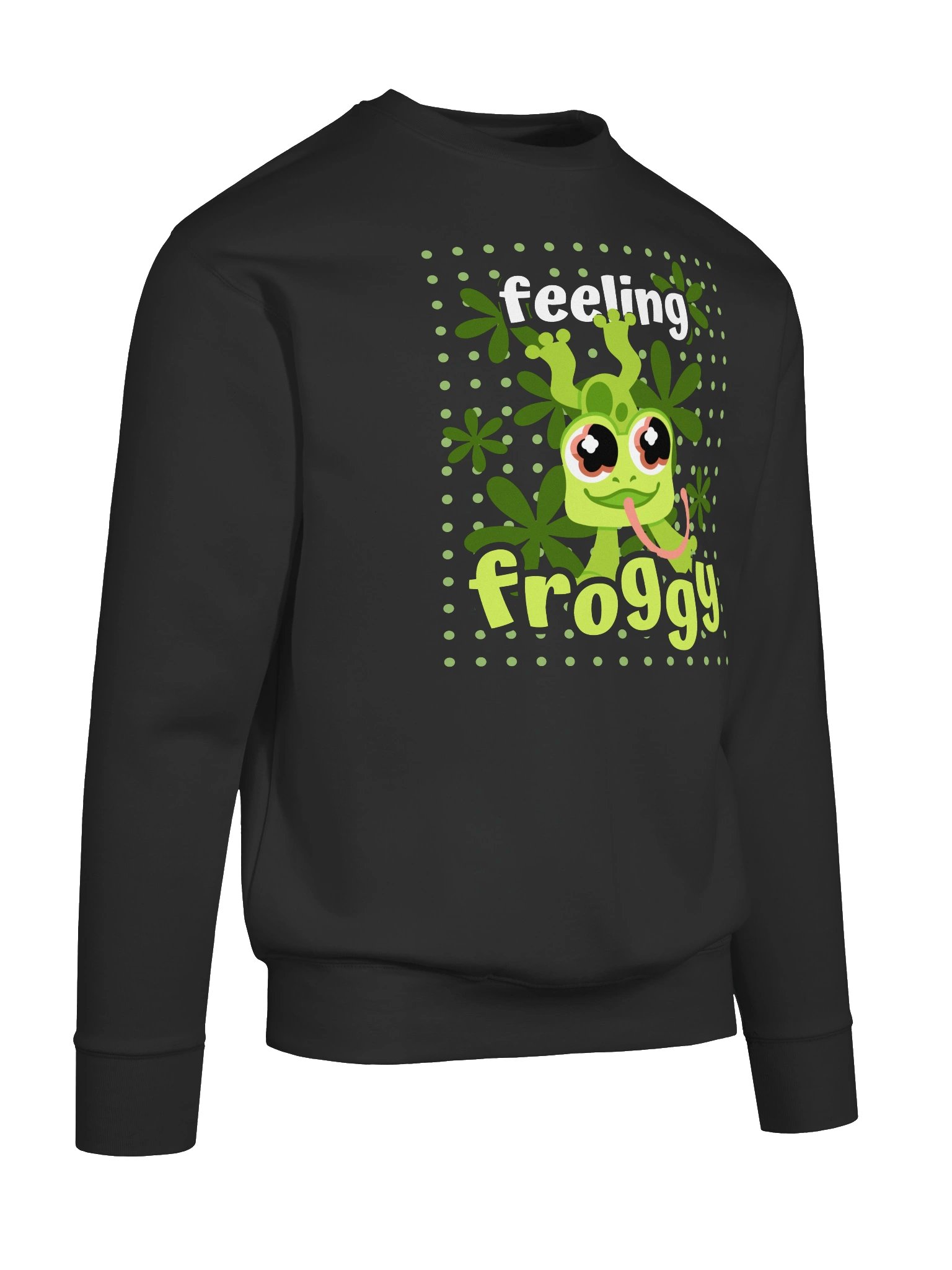 Feeling Froggy Sweatshirt (dark) product image (10)