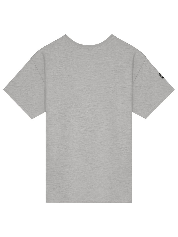 Boxy Fit Lucky Pineapple® Minimalist Sleeve Solid Color Unisex T-Shirt (White & Light Colors) product image (12)