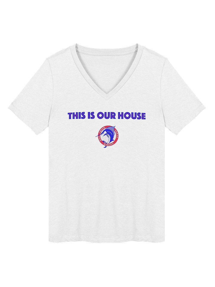 This Is Our House Ladies V-Neck product image (1)