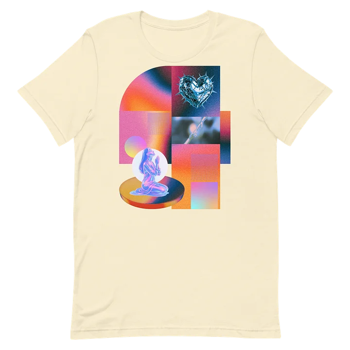 Neon Prayer Heart Collage Tee product image (2)