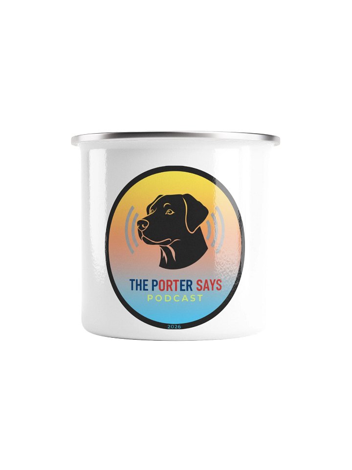 Porter Says Enamel Mug product image (2)