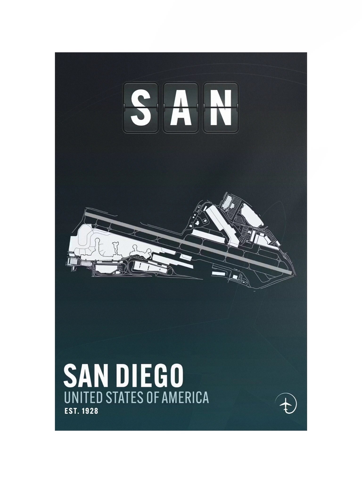 San Diego SAN Poster product image (1)