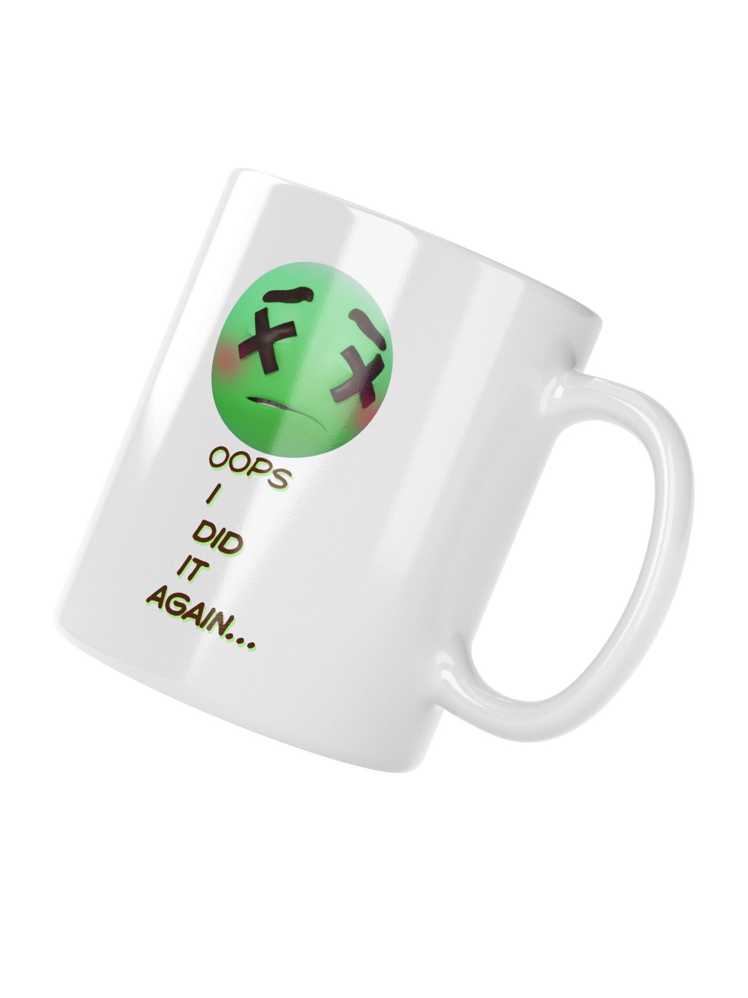 Oops I Did It Again Funny Emoji Mug product image (11)