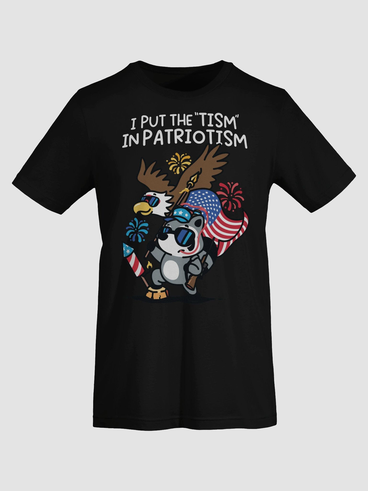 'Tism in Patriotism Athletic Tee (Members Only) product image (7)