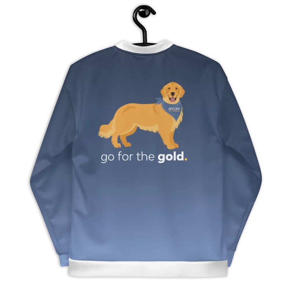 Encore VET MED Go for the Gold Bomber Jacket product image (10)