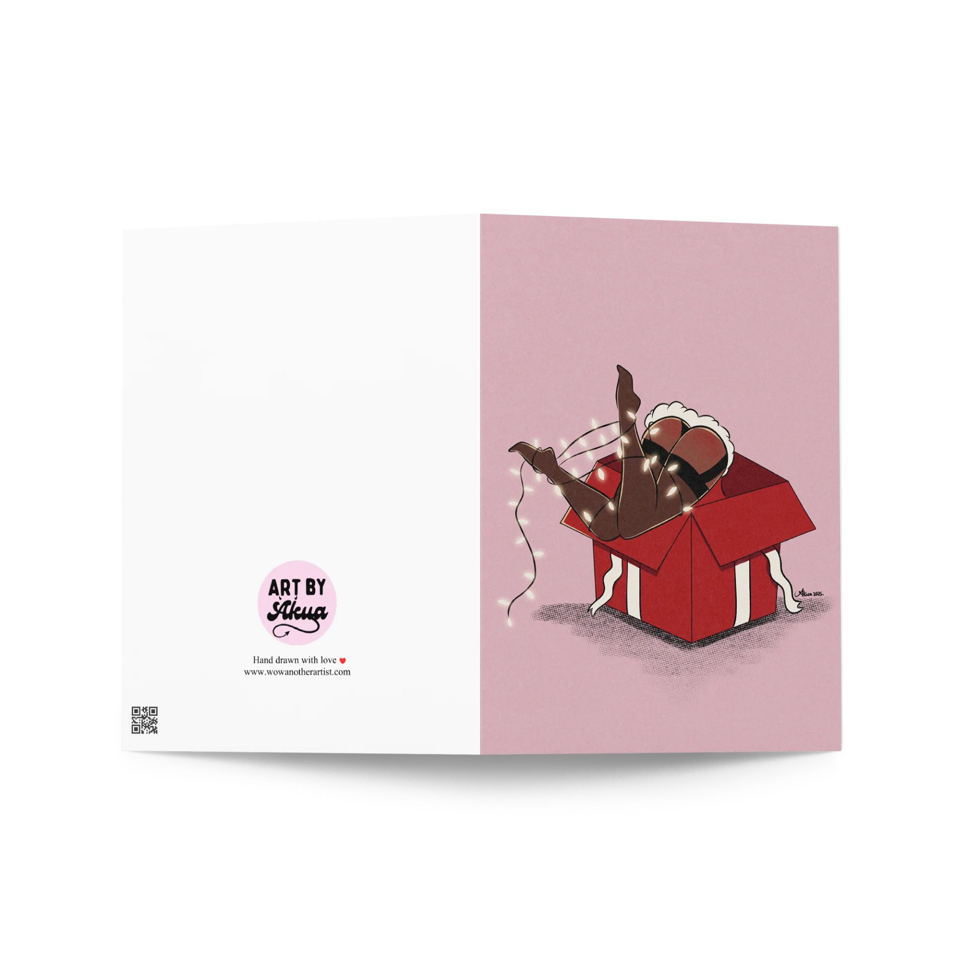 Cheeky Christmas Greeting Card product image (2)