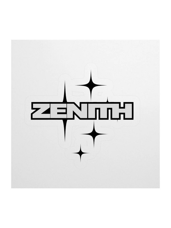 Zenith Minimalist Sticker – Perfect for Laptops, Bottles, and More product image (2)