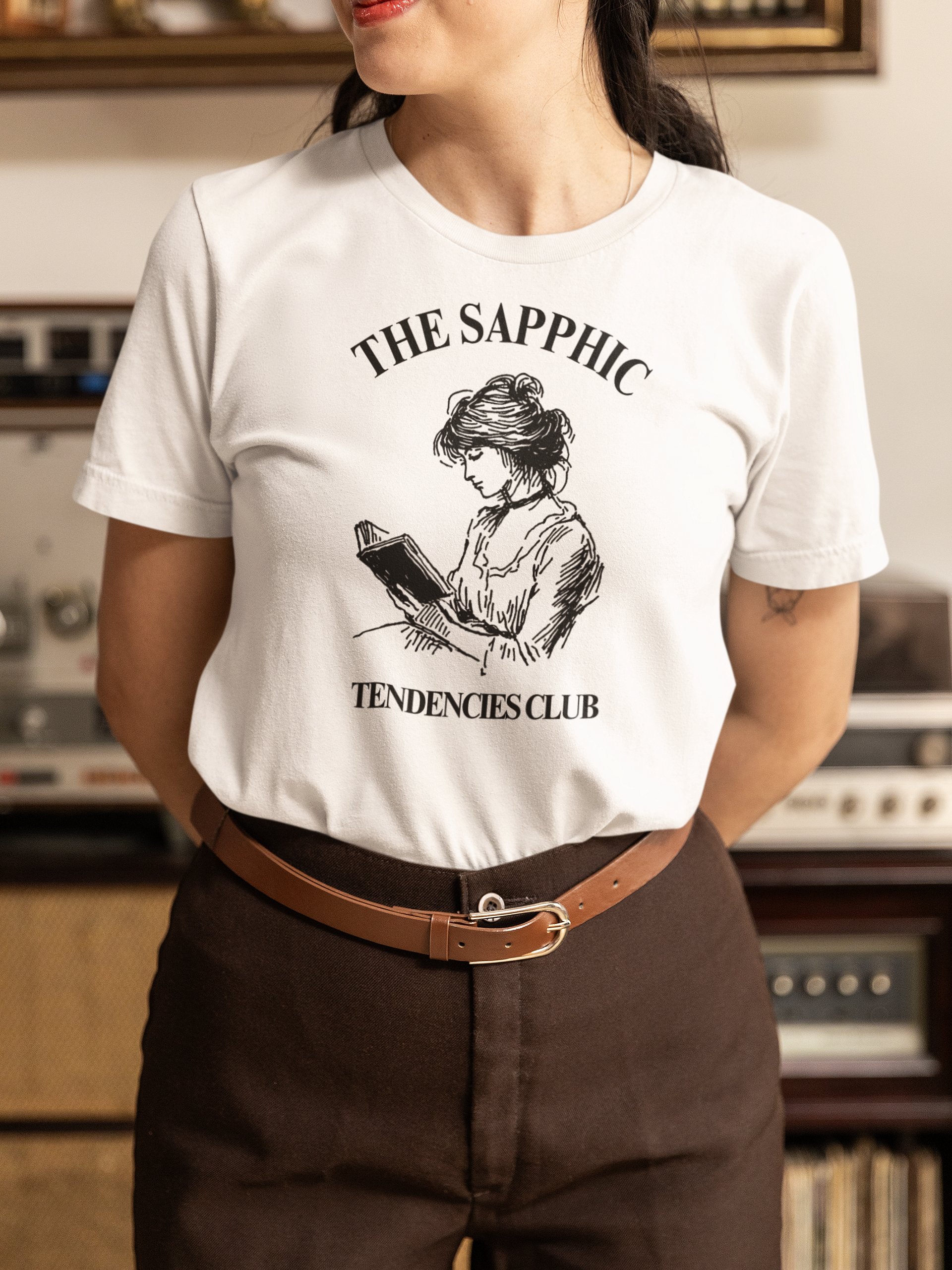 The Sapphic Tendencies Club - White product image (2)