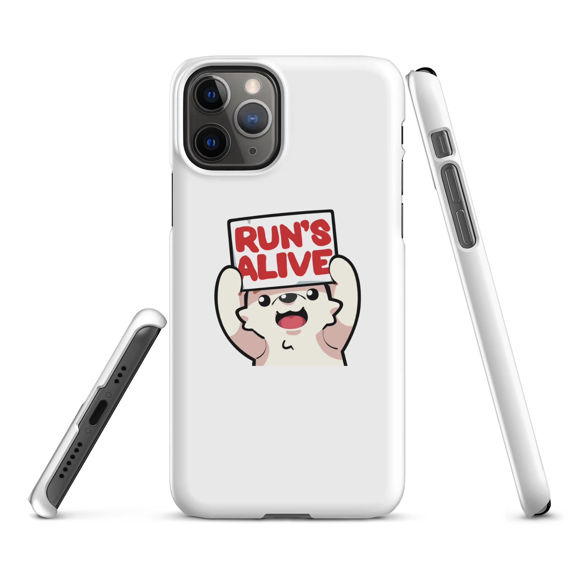 Run's Alive iPhone Case product image (1)