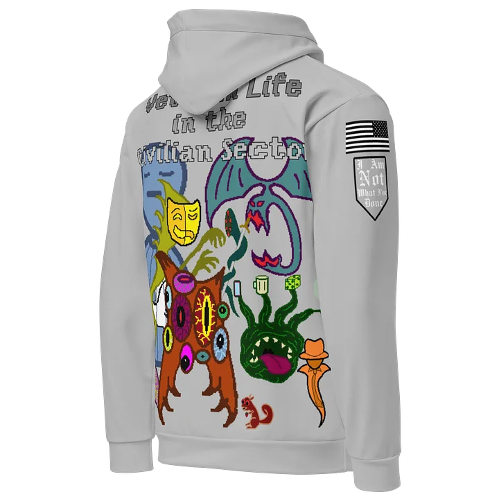 Stick Vet's Demons Athletic Hoodie Grey product image (2)