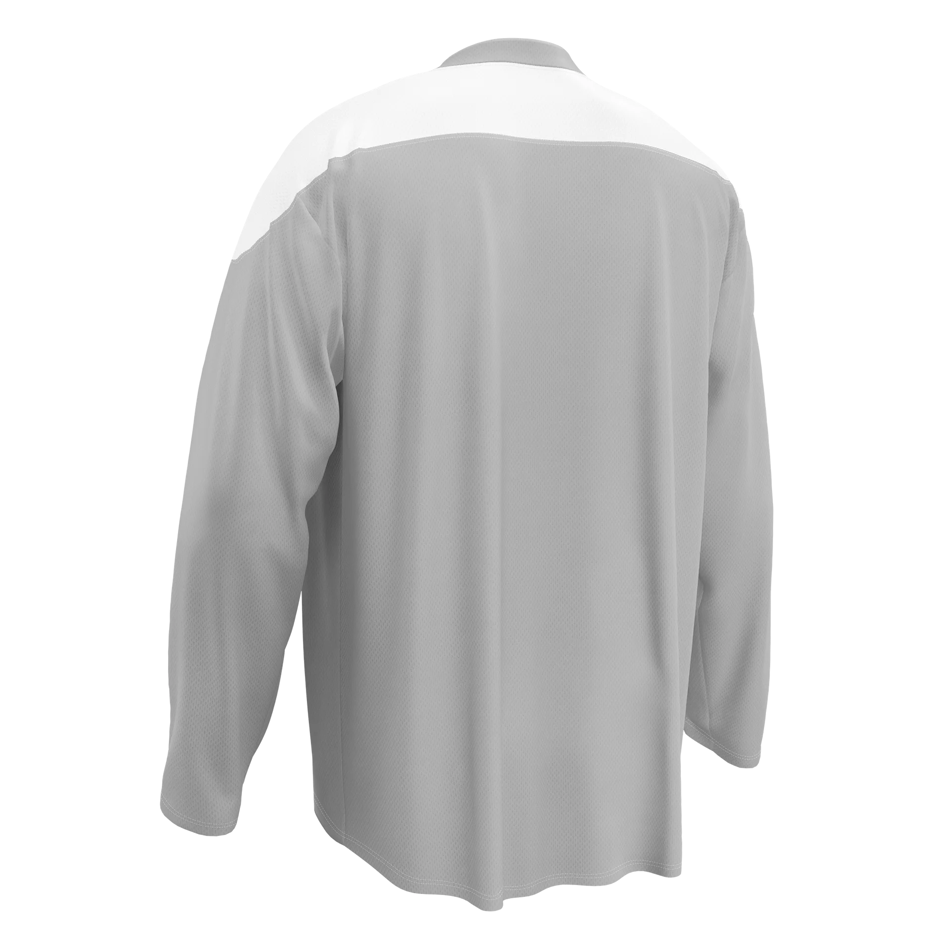 Minimal Gray All-Over Print Hockey Fan Jersey product image (7)