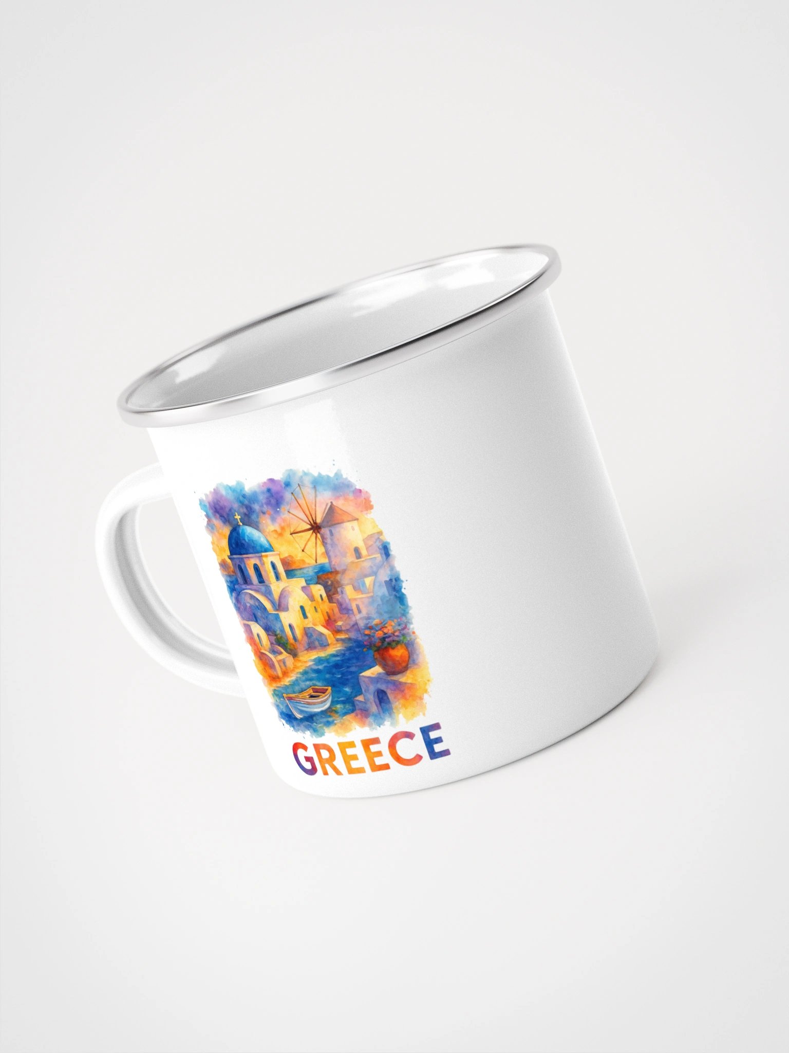 Greece – Enamel Mug product image (1)