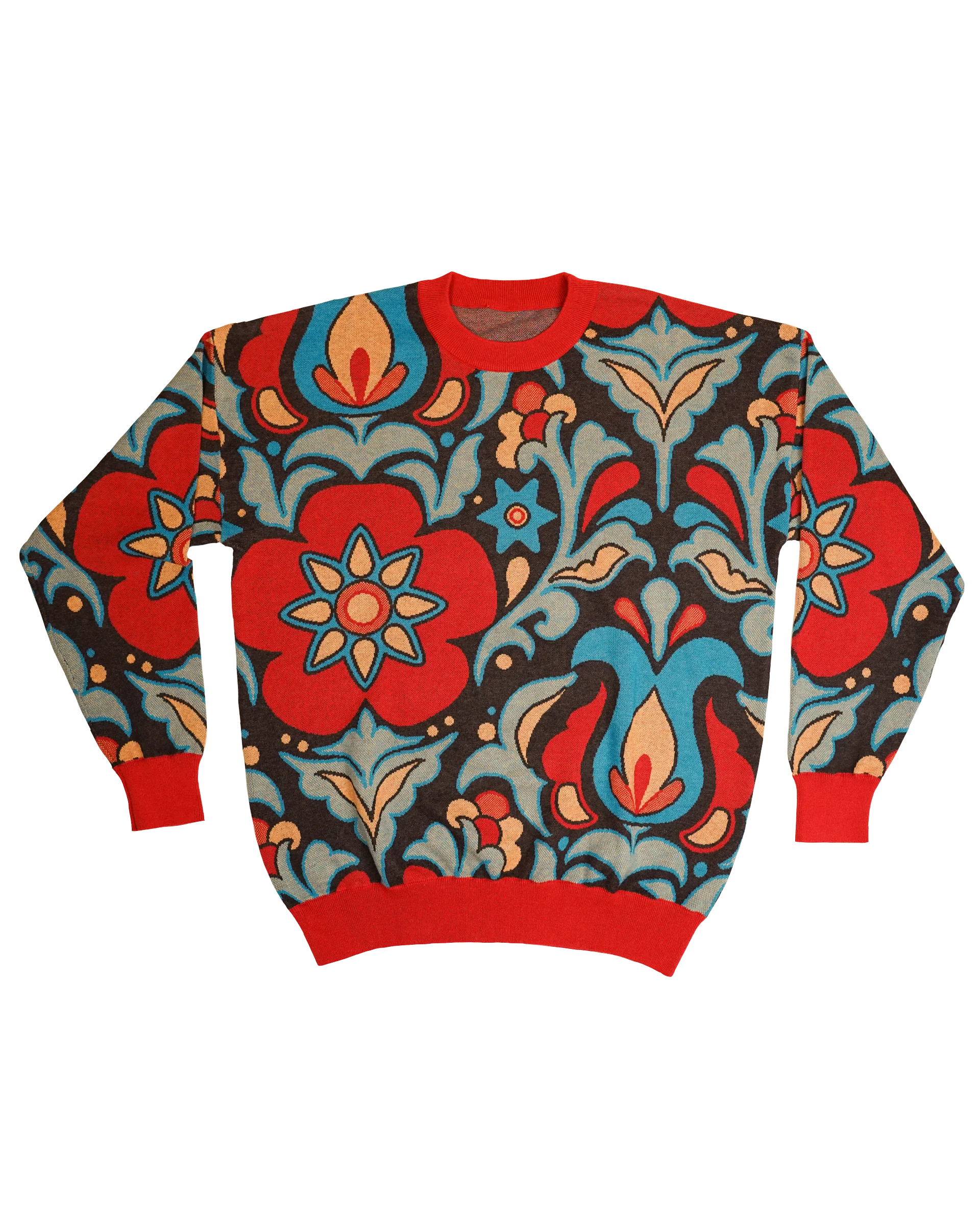 Botanical Wallpaper Sweater - Chili product image (4)