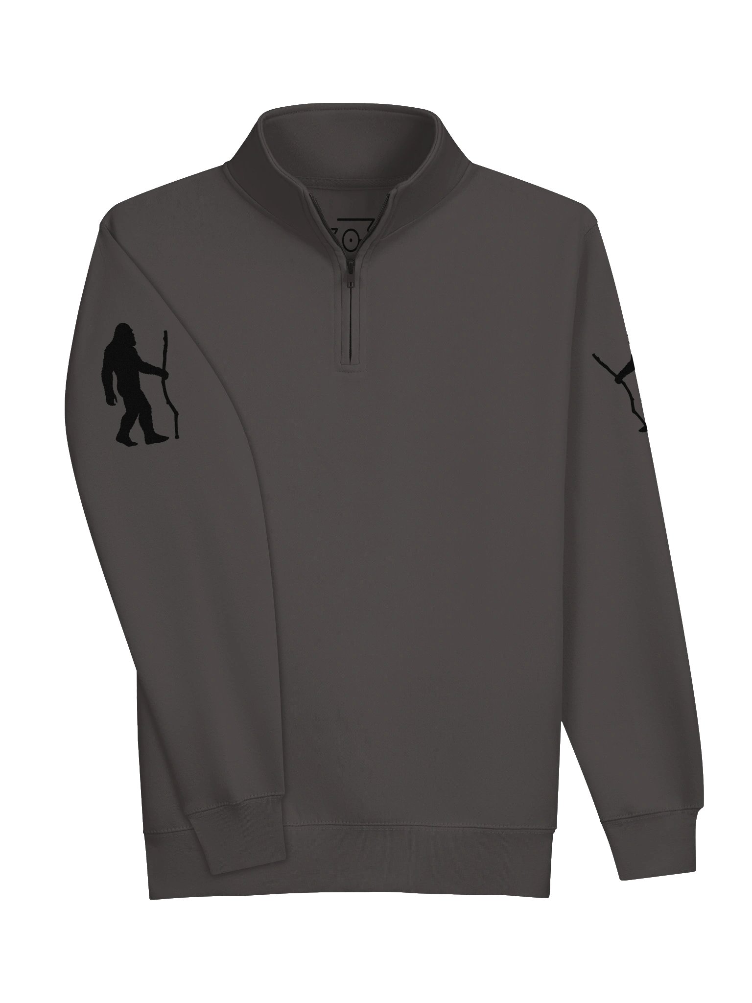 Sasquatch Stick-Walker 3/4-Zip Cotton Fleece / Feel the MO product image (1)