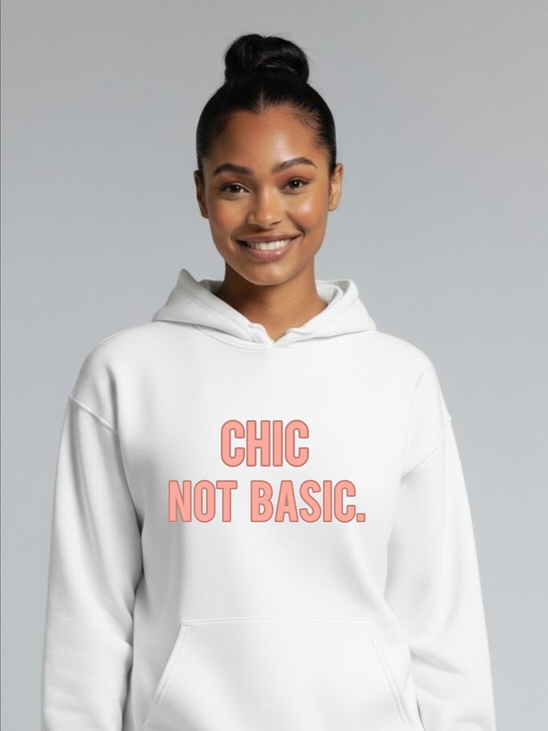 Chic Not Basic Hoodie product image (3)