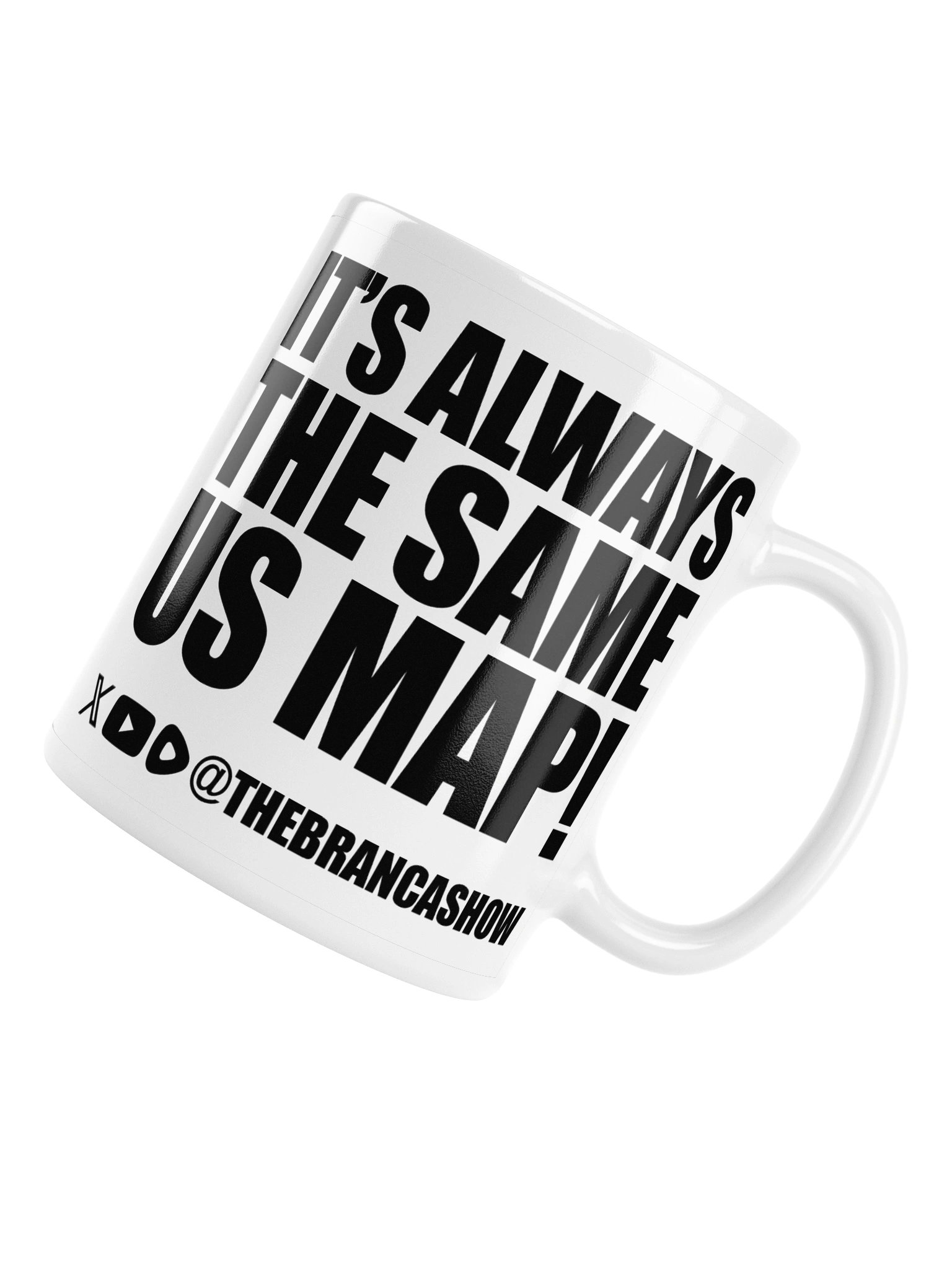 "Always the Same US Map" Mug (W) product image (17)