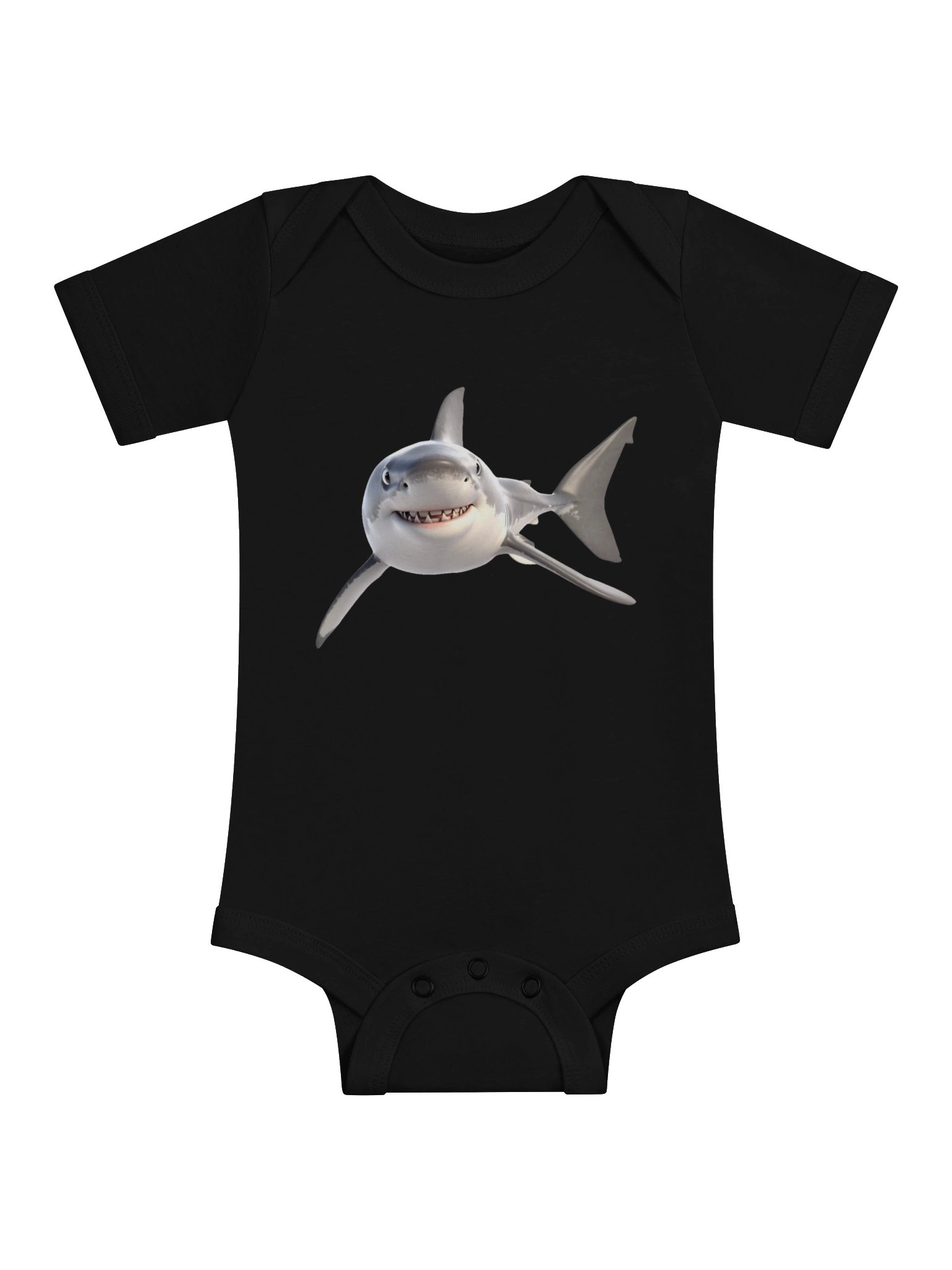 Great White Shark Do Doo Doo Doo Baby Onsie product image (1)