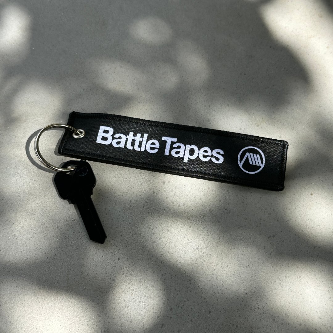 Battle Tapes Embroidered Keychain product image (3)