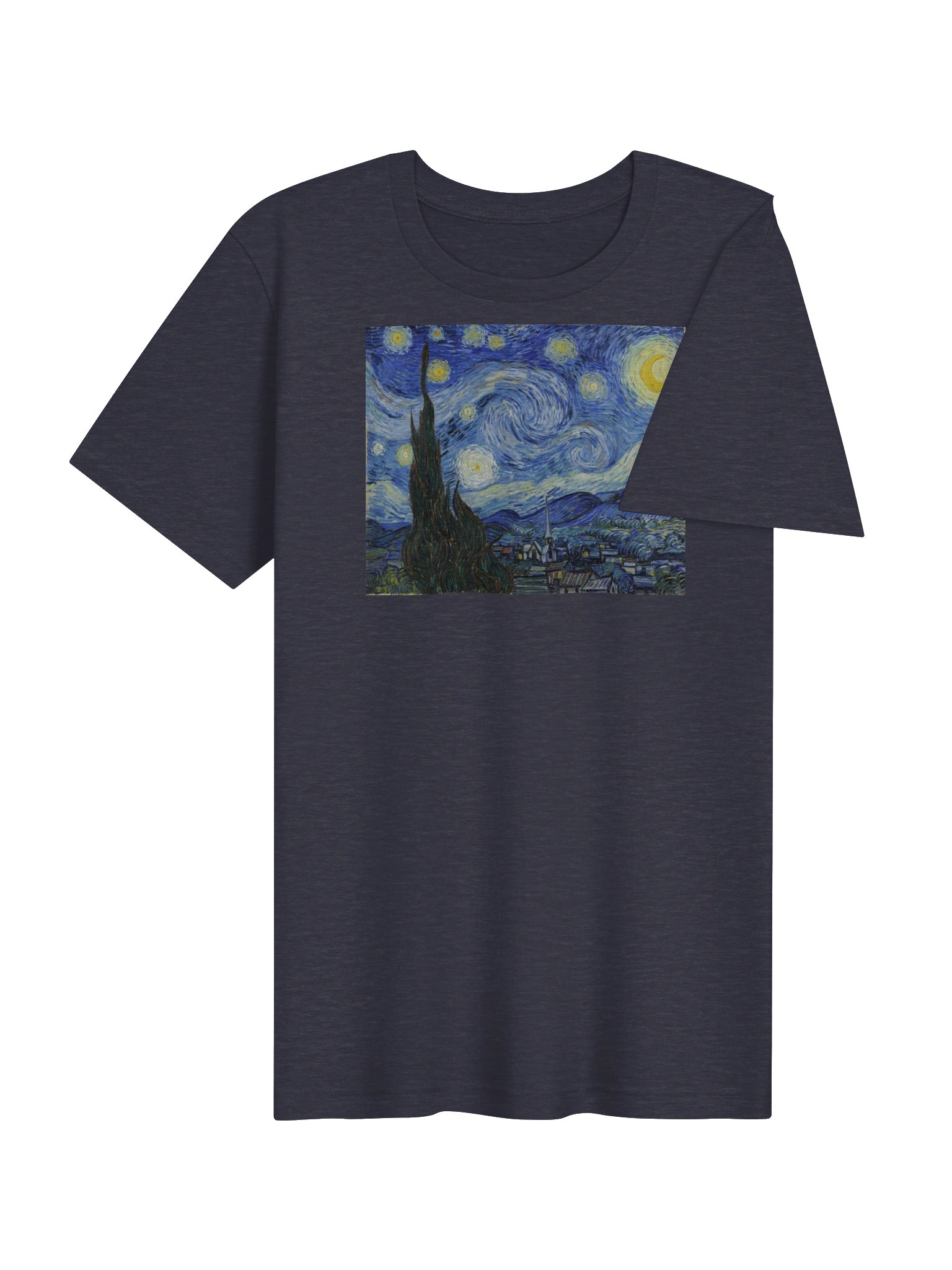Starry Night Village T-Shirt product image (4)