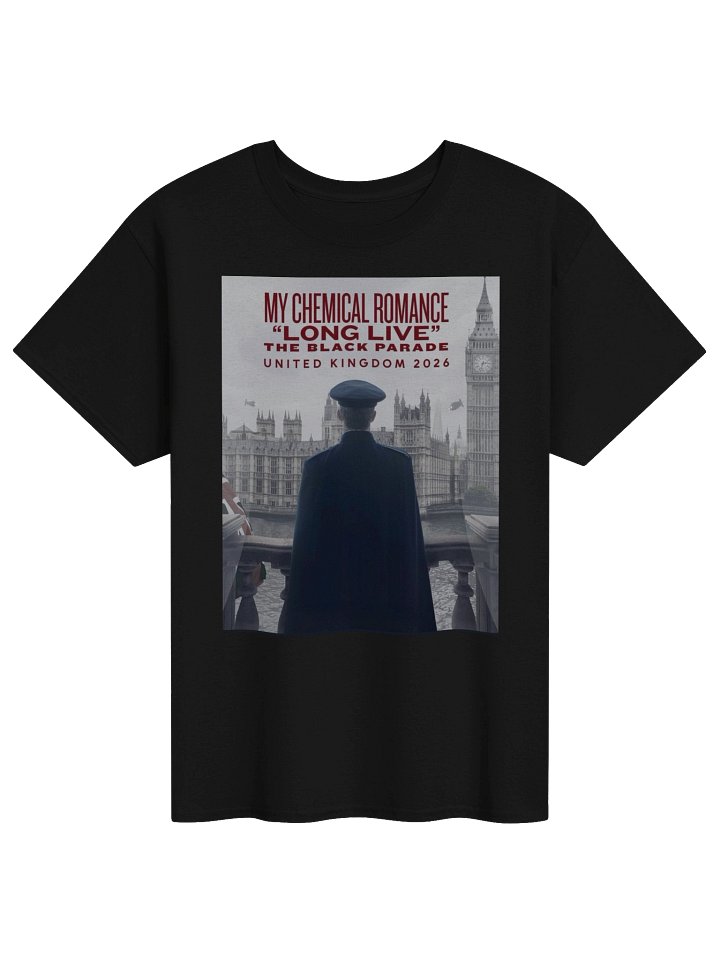 My Chemical Romance The Black Parade 2026 Tour UK Merch Tshirt product image (1)