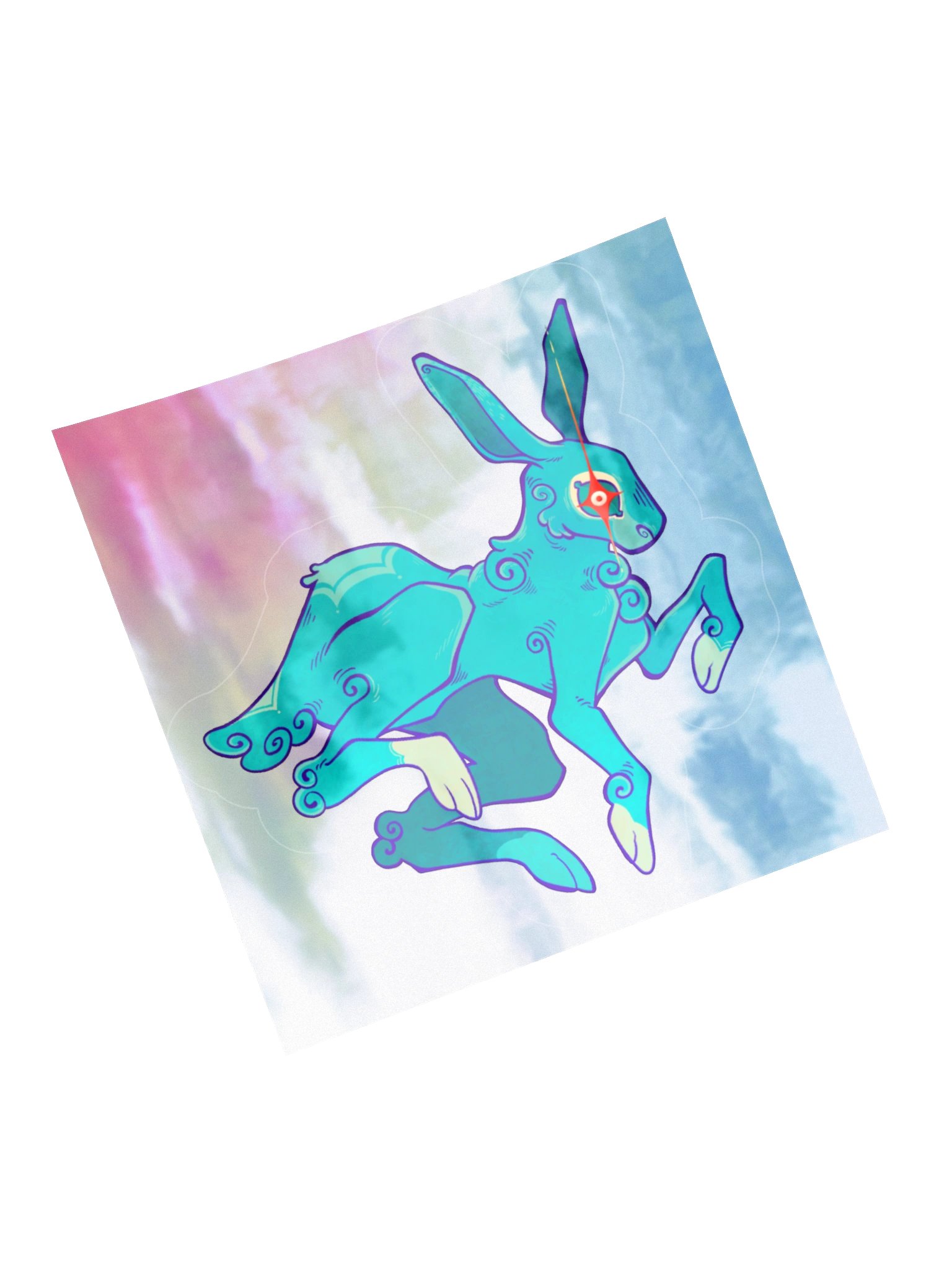 jade rabbit sticker product image (5)