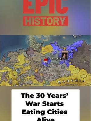 Cities didn’t just get caught in the 30 Years’ War—they were consumed by it. Starvation, sieges, and terror. Want the turning points? watch the full video at Epic History. #ThirtyYearsWar #Germany #Siege #HistoryTok
