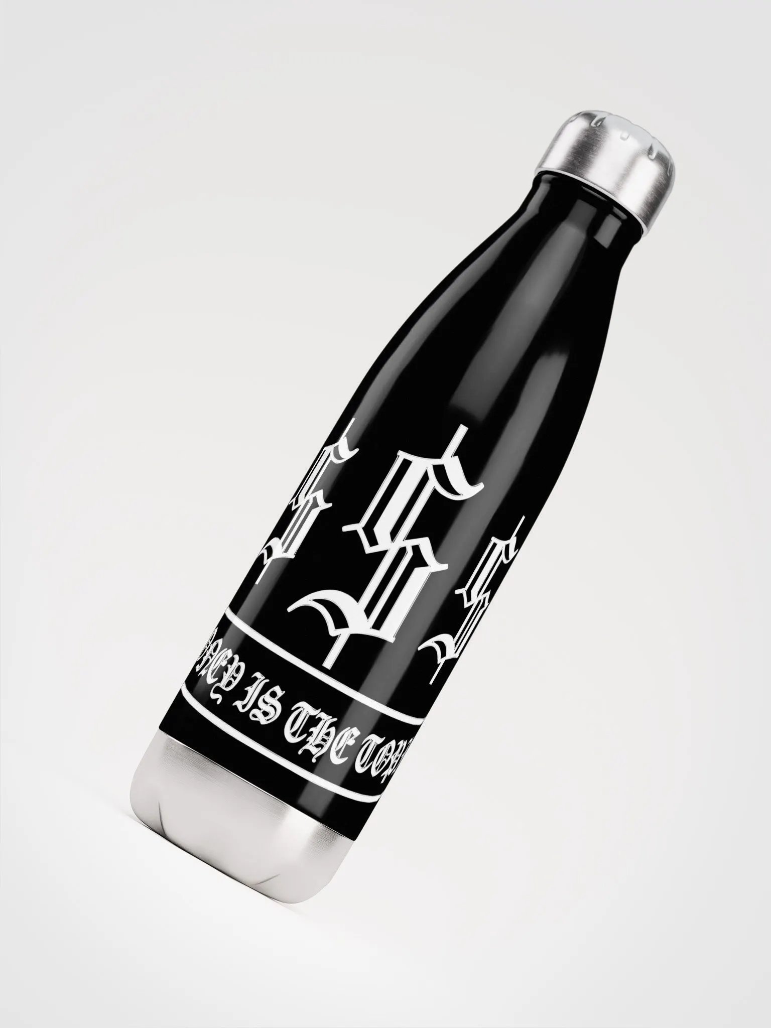 MITT LOGO MONOCHROME STAINLESS STEEL BOTTLE product image (4)