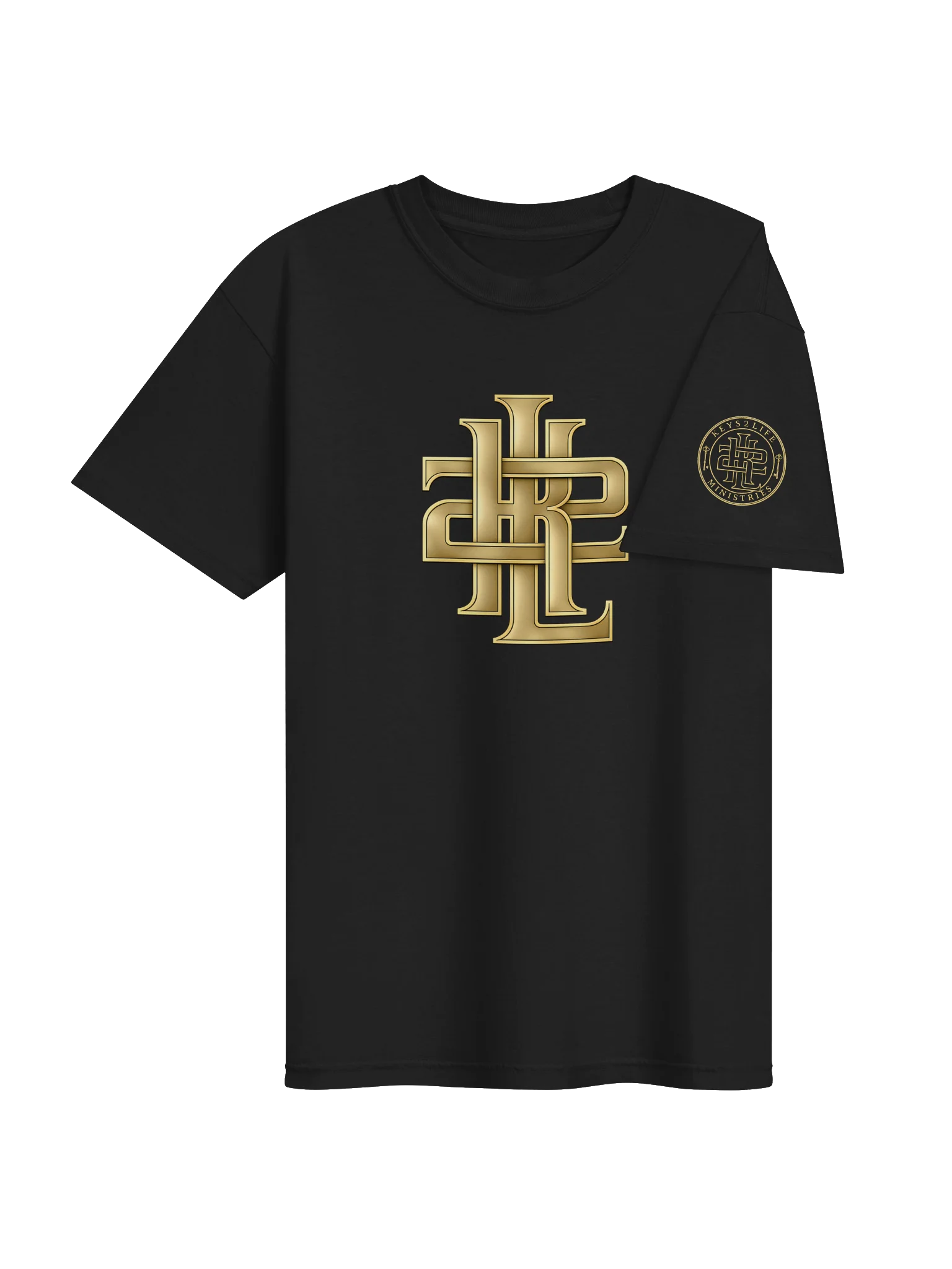 Keys2Life Gold Monogram Tee product image (20)