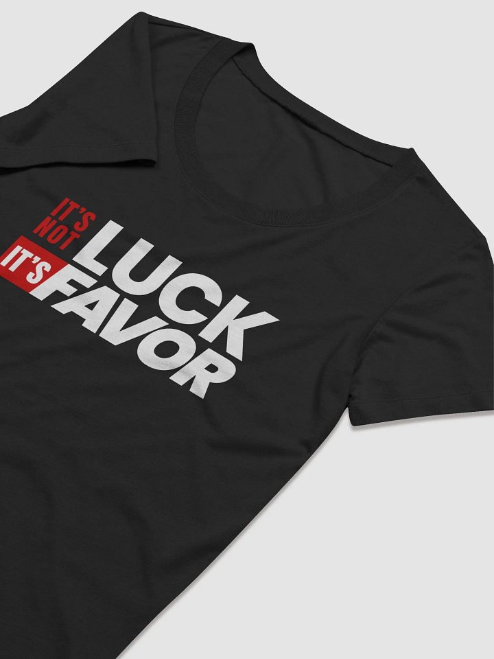 It's Not Luck, It's Favor Women's (Black, Navy) product image (2)