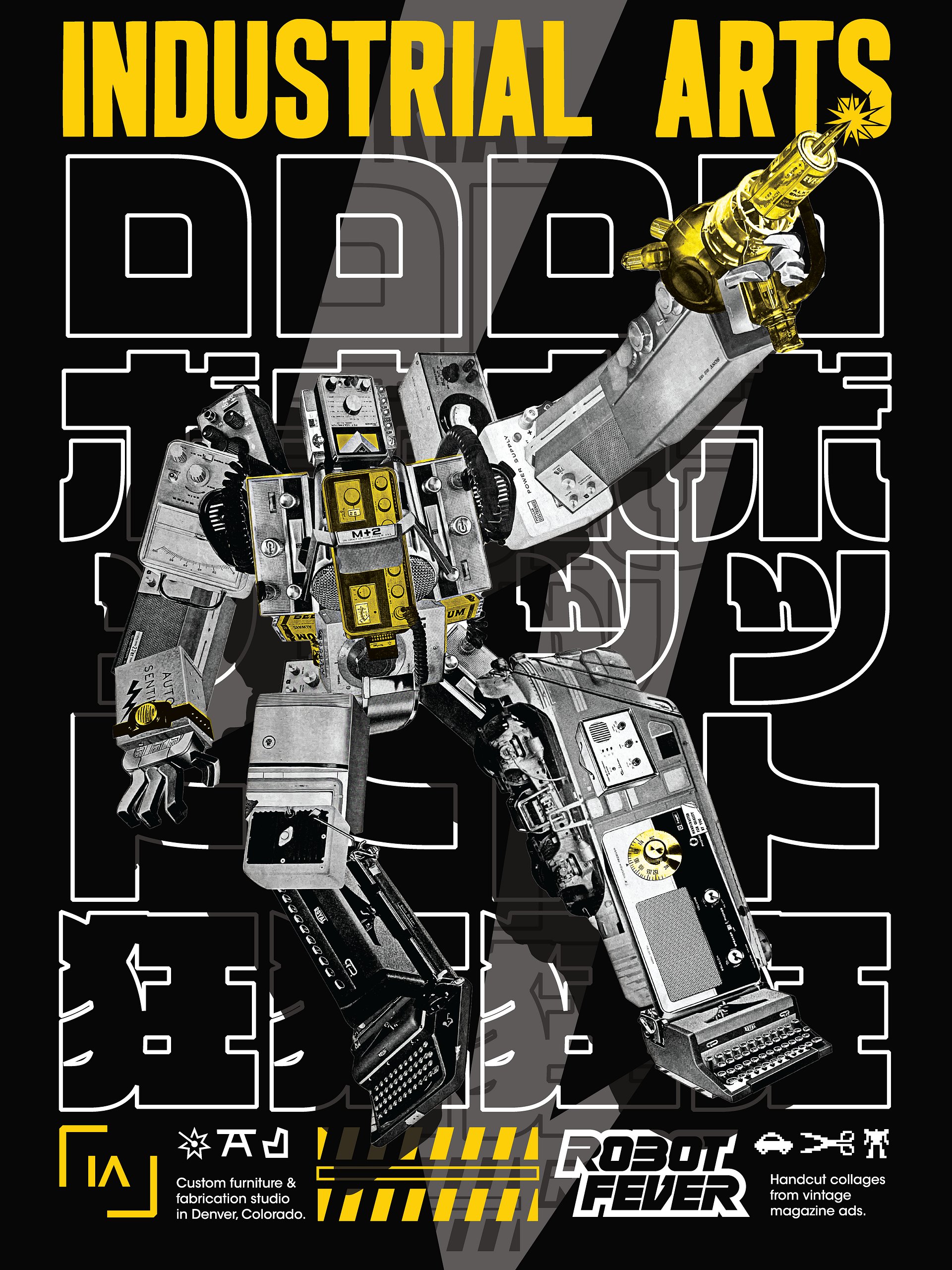 Jeremy Grant "Robot Fever" tee product image (2)