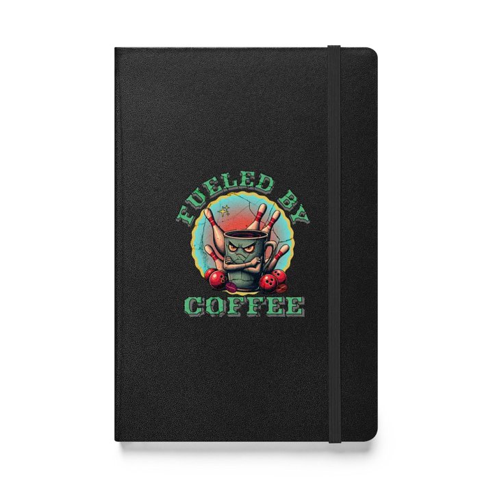 Fueled by Coffee Bowling Hardcover Journal product image (1)