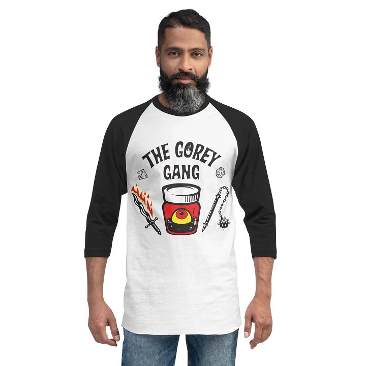 DnD Gang - Tultex Fine Jersey Raglan Teen product image (1)