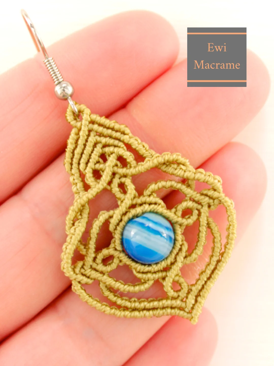Boho Micro Macrame Jewelry – Photo Tutorial product image (1)