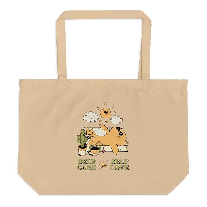 Self Care is Self Love Comfy Tote Bag! product image (10)
