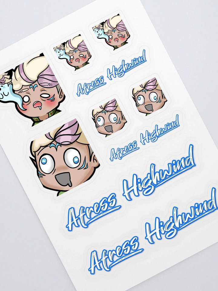 Afress Emote Collection Sticker Sheet #3 product image (1)