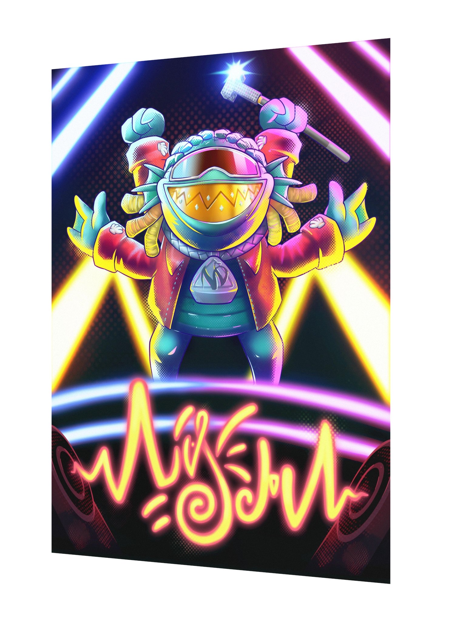 Waveform Band Poster product image (2)