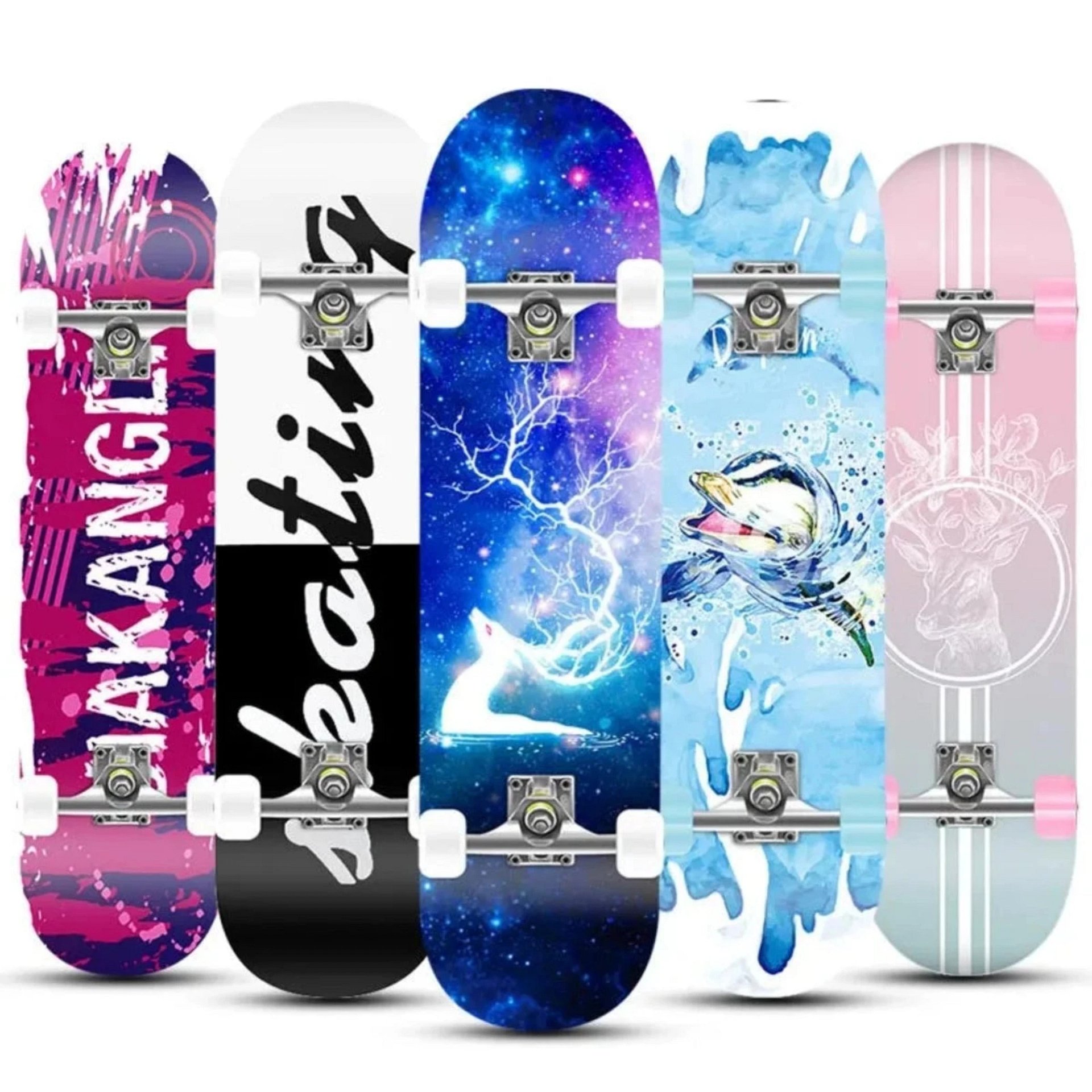 Purple 80 cm Skateboard product image (2)