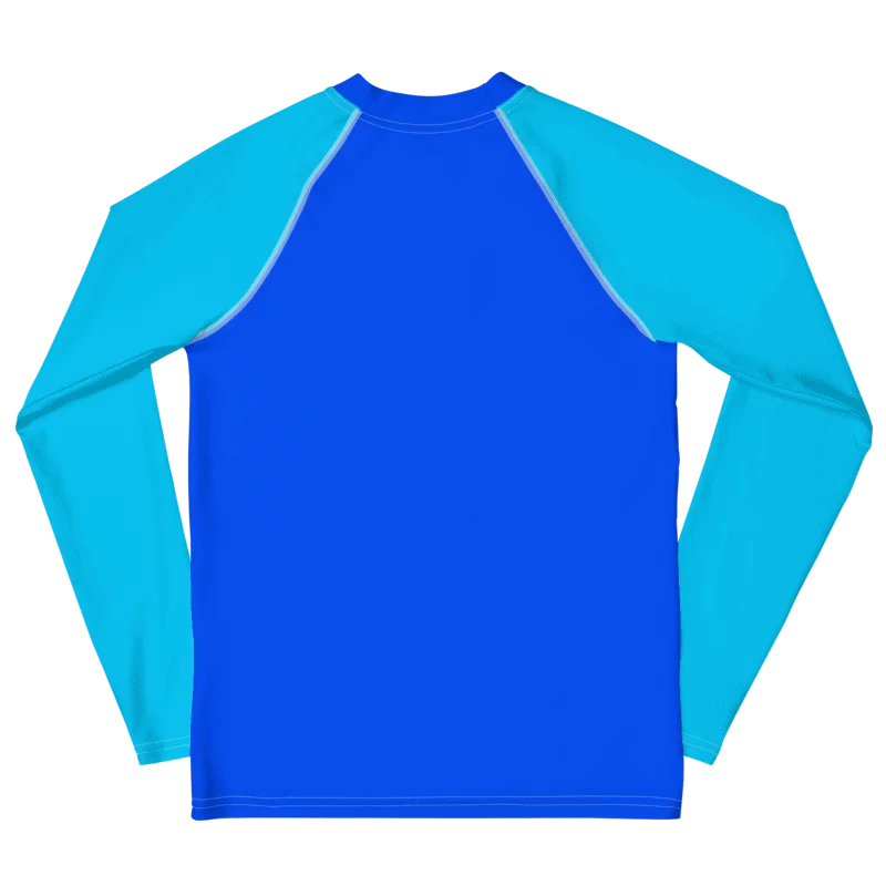 Wild Blue 2Tone Youth Rashguard product image (3)