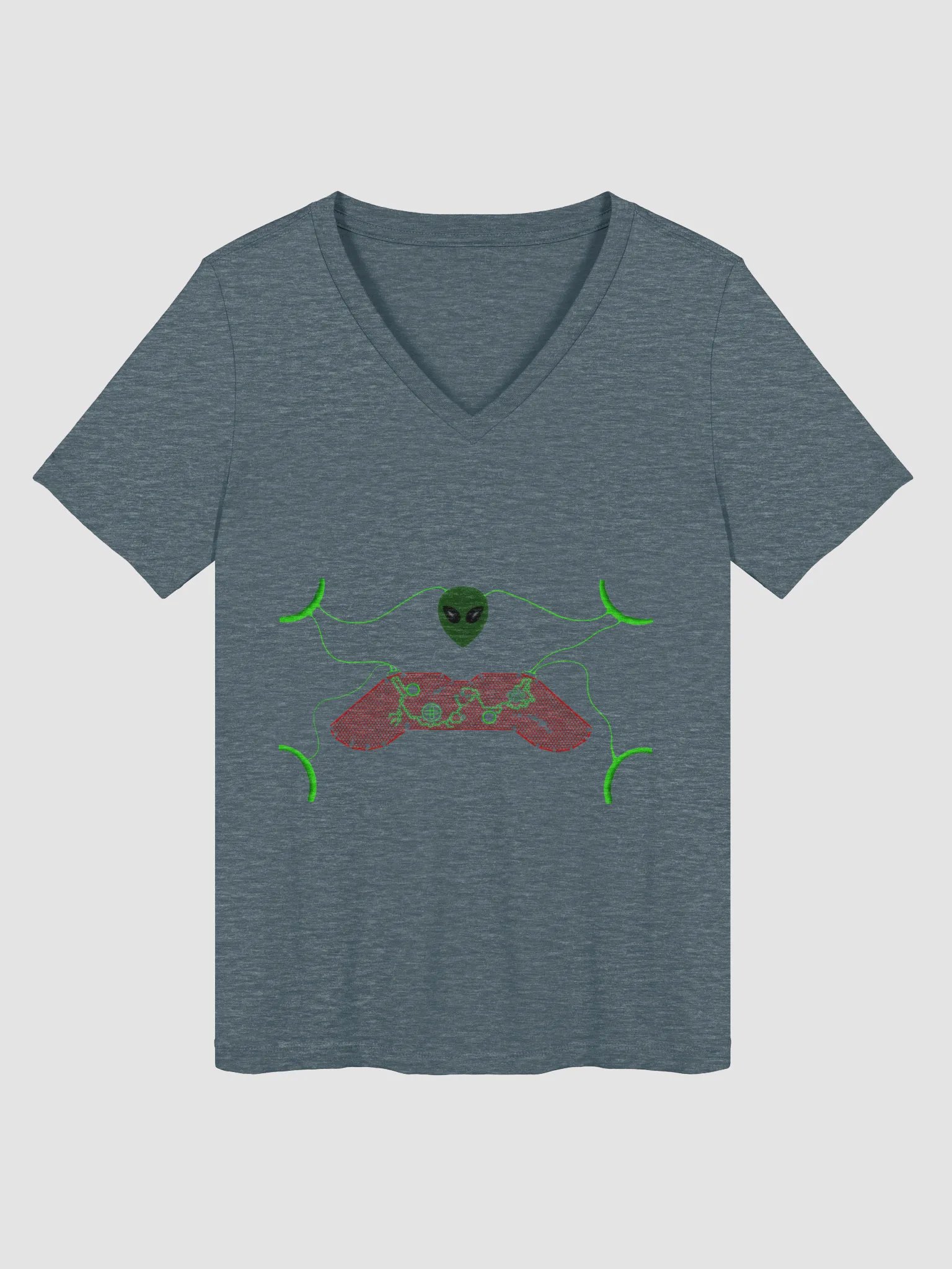 Galactic Gamer V-Neck Tee product image (3)