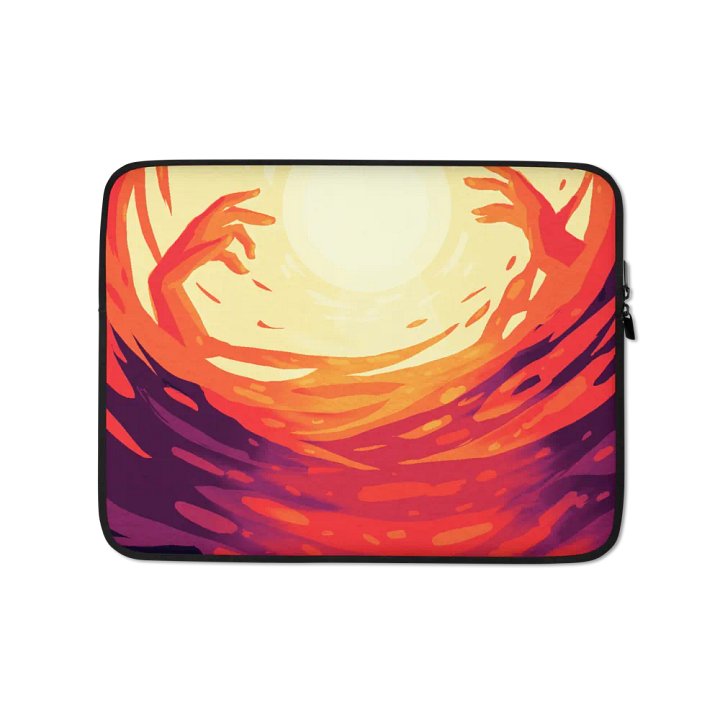 Lava Hands Laptop Case product image (1)