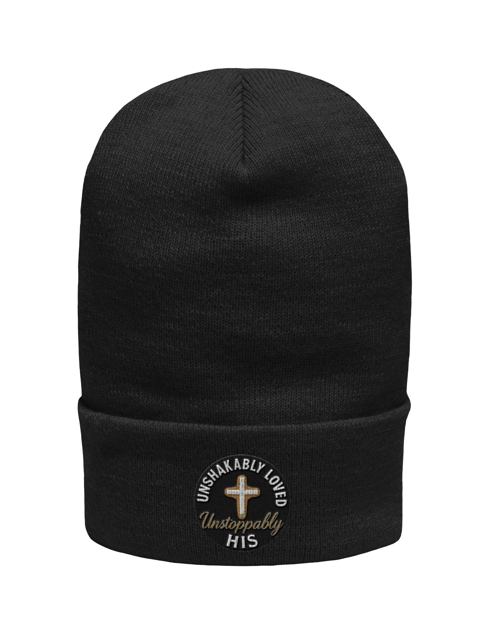 Unshakably Loved Cuffed Beanie product image (1)
