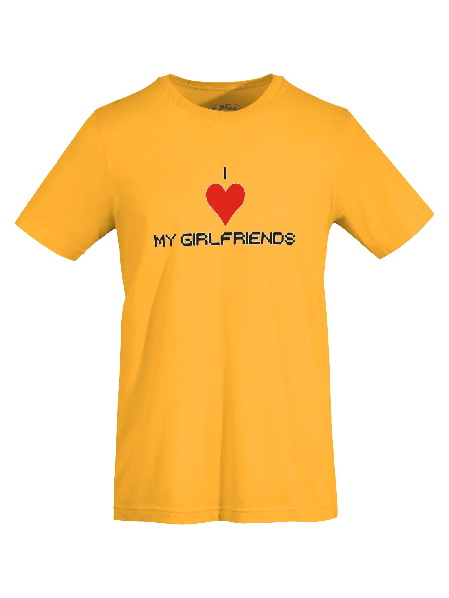 I Love My Girlfriends Super Soft White Ink Tee product image (43)