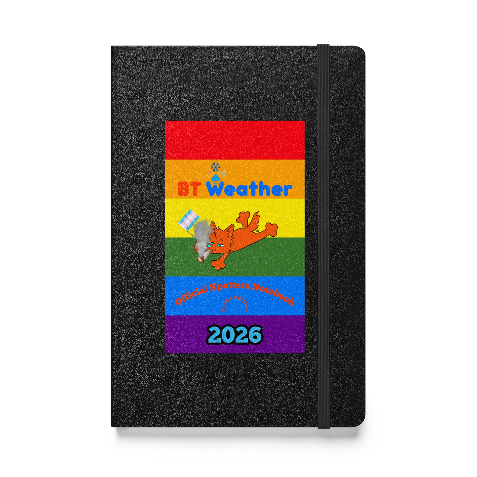 2026 BT Weather Official Spotters Notebook Pride Edition product image (1)